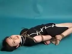 Chinese girl tied in different styles